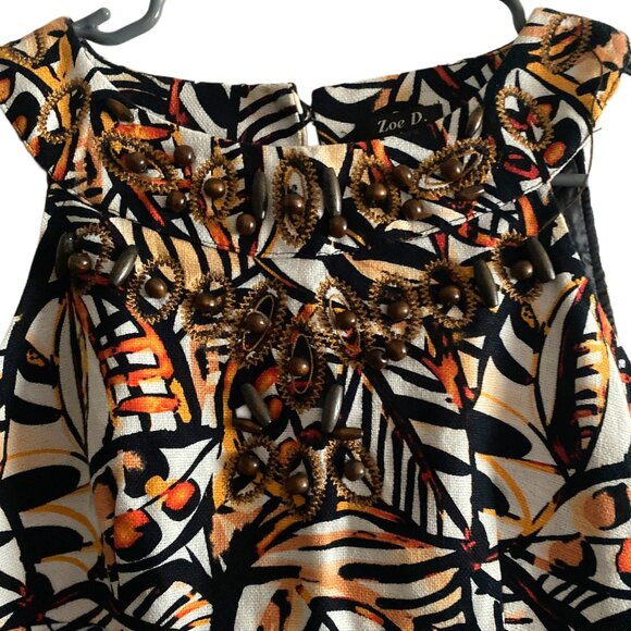 Zoe D Mini Dress - Picture 1 of 5